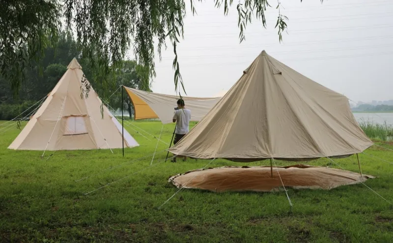 Cotton Canvas Bell Tent - image 4
