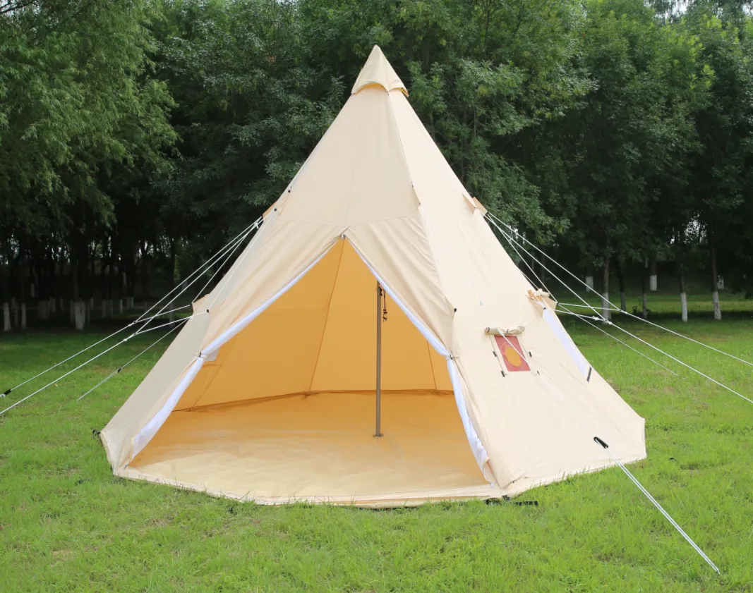 Canvas Tipi Tent