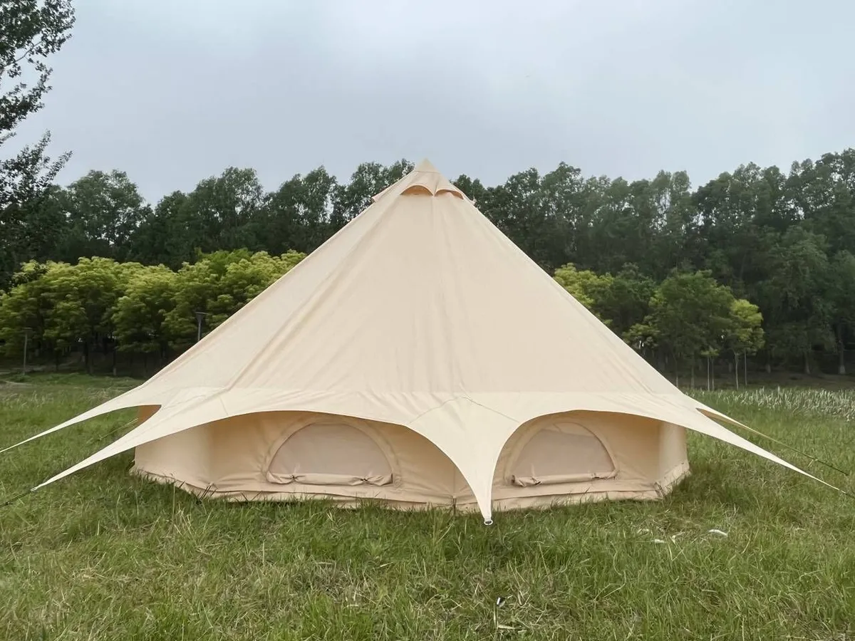 Canvas Bell Tent Star Shape - image 3
