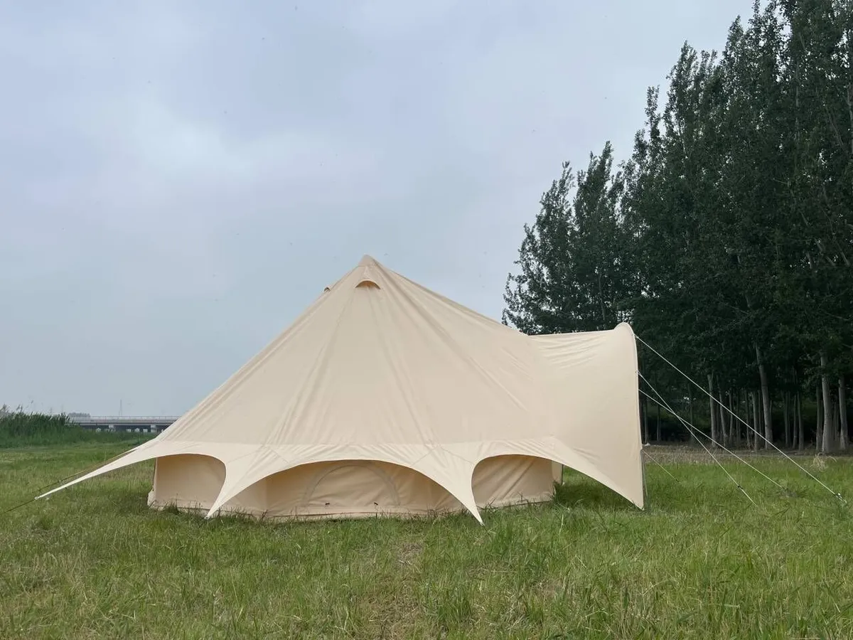 Canvas Bell Tent Star Shape - image 4
