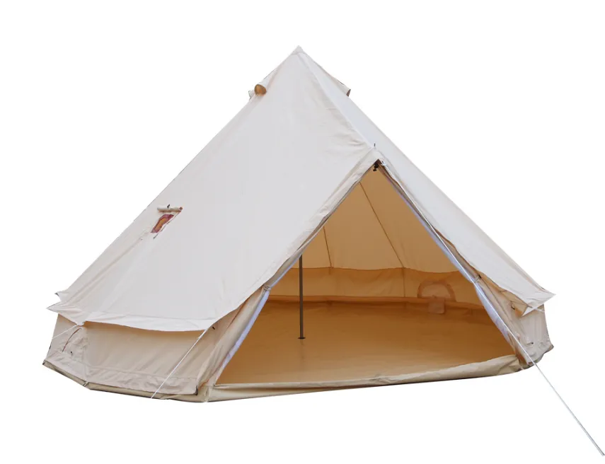 Canvas Bell Tent with Jack Stove Hole